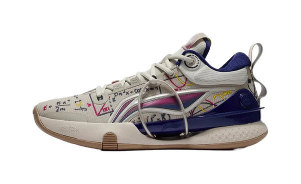 LiNing Speed 8 - Basketball Shoes Mens Oat Gray 