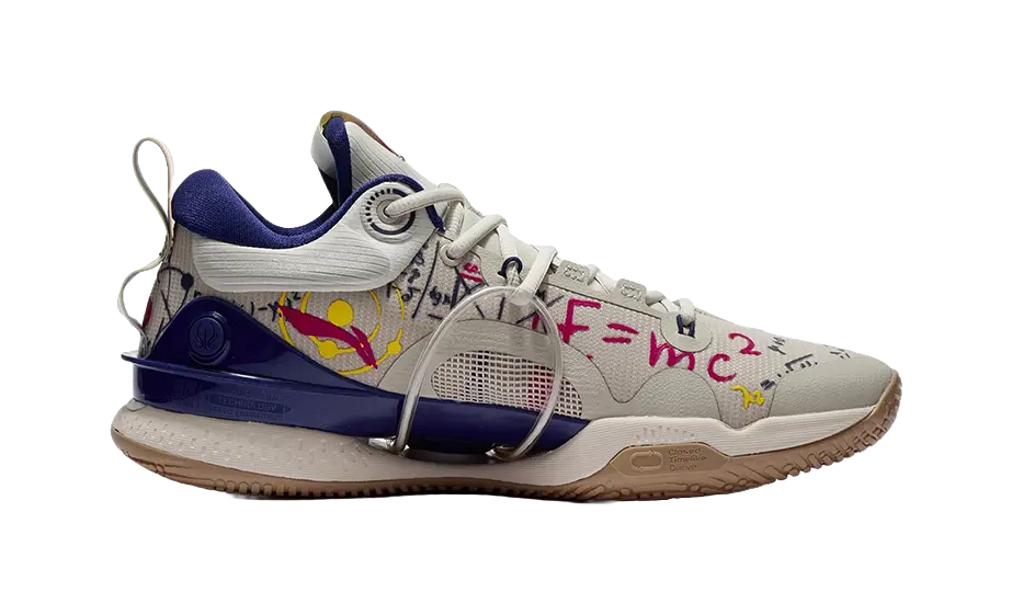 LiNing Speed 8 - Basketball Shoes Mens Oat Gray 