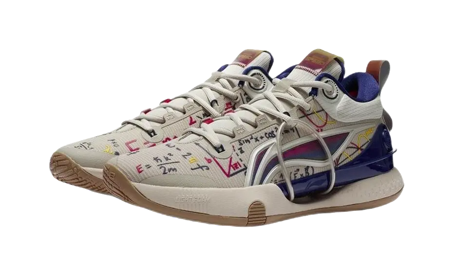 LiNing Speed 8 - Basketball Shoes Mens Oat Gray 