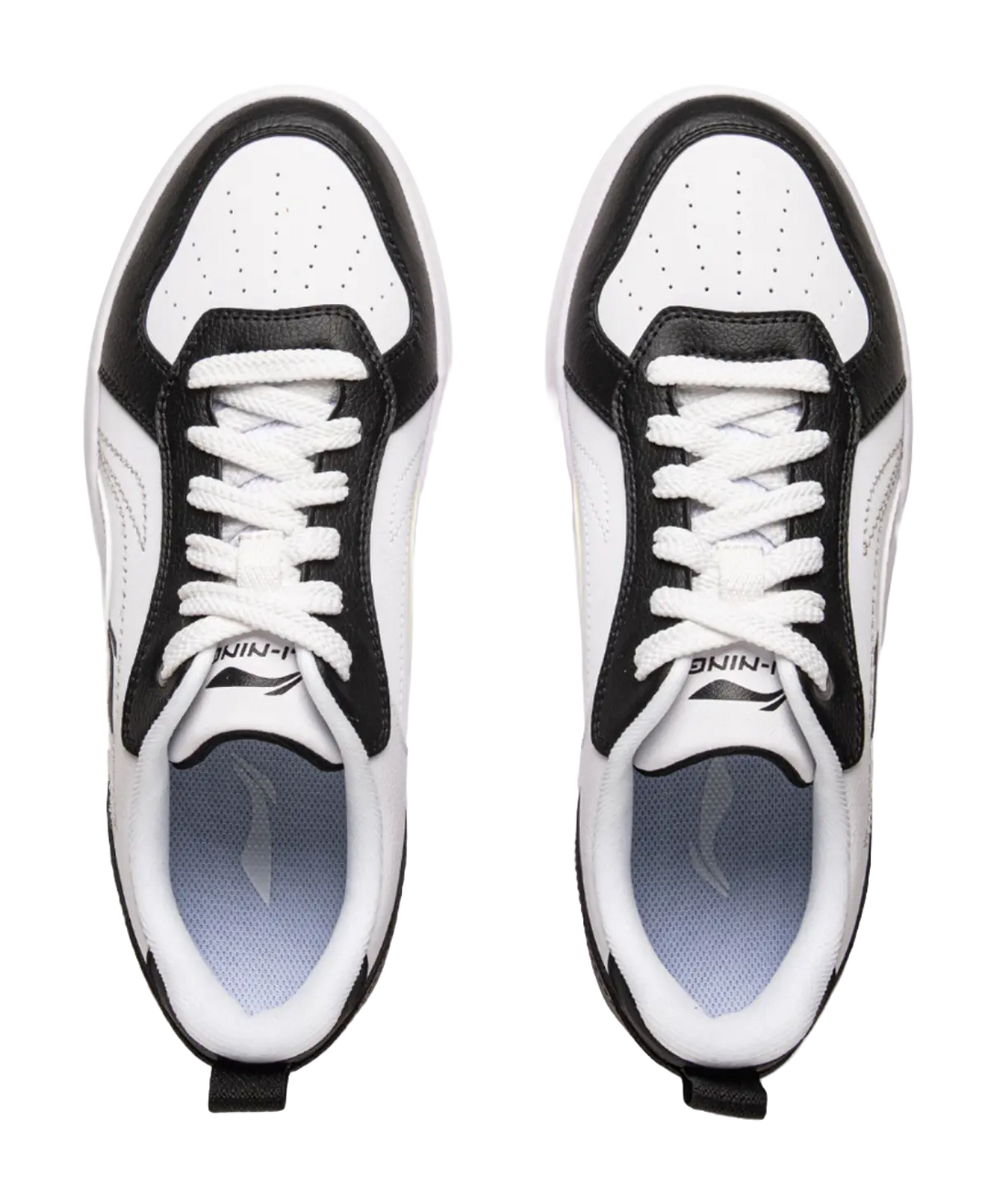 LiNing Spike Years Anti Slip Wear Resistant Low Top Skateboard Shoes Men's White Black 