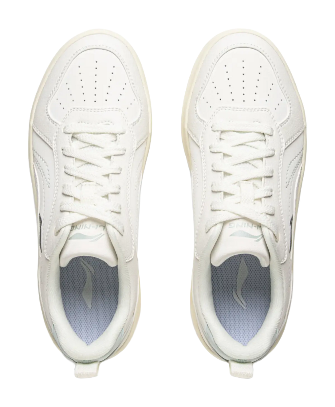 LiNing Spike Years Anti Slip Wear Resistant Low Top Skateboard Shoes Women's White 