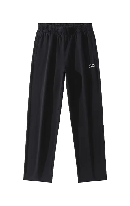 LiNing Sports Fashion Collection Knitted Sports Pants Mens Black  vjsneaker.com