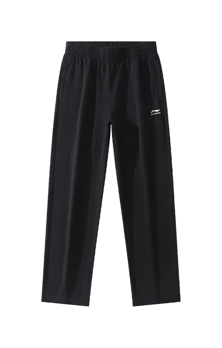 LiNing Sports Fashion Collection Knitted Sports Pants Mens Black  vjsneaker.com