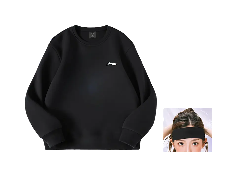 LiNing Sports Life Collection Sweatshirt Mens  vjsneaker.com