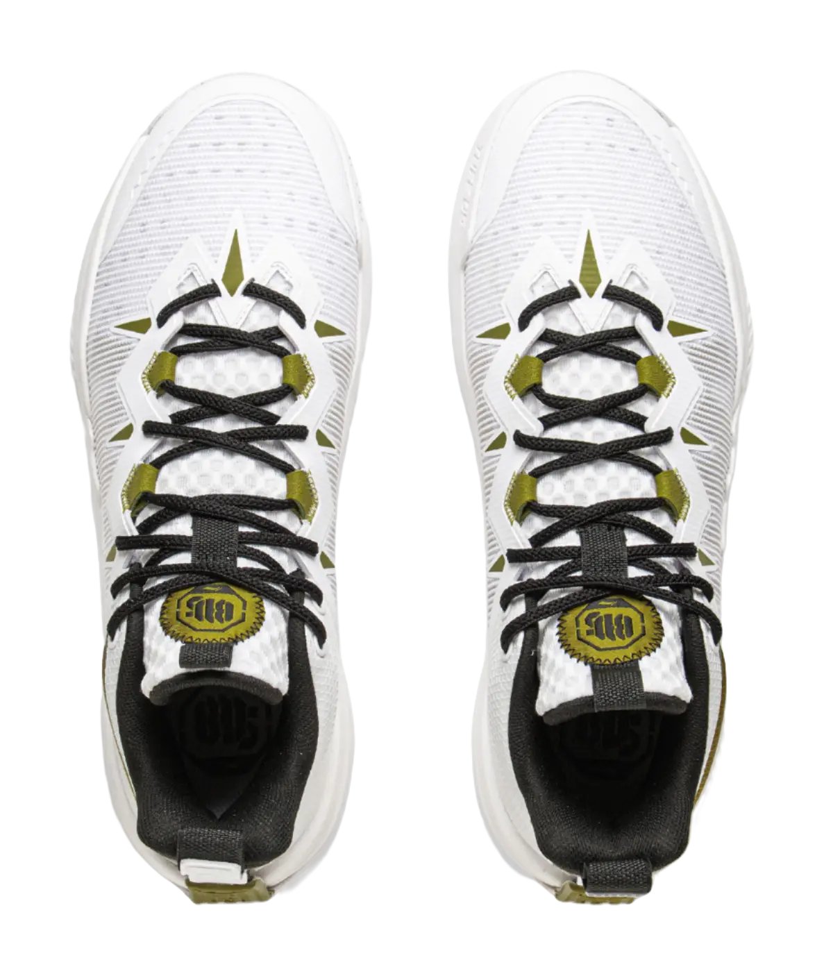 LiNing Storm 10 Cushioning Slip Resistant Breathable Rebound Low Top Basketball Shoes Mens White  vjsneaker.com