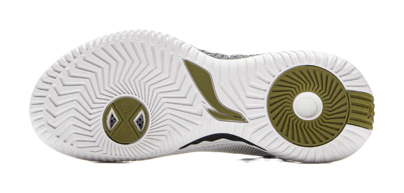 LiNing Storm 10 Cushioning Slip Resistant Breathable Rebound Low Top Basketball Shoes Mens White  vjsneaker.com