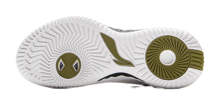 LiNing Storm 10 Cushioning Slip Resistant Breathable Rebound Low Top Basketball Shoes Mens White  vjsneaker.com