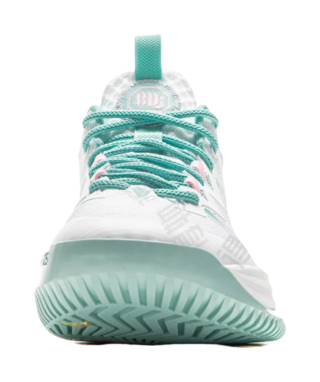 LiNing Storm 10 Cushioning Slip Resistant Breathable Rebound Low Top Basketball Shoes Mens White Green  vjsneaker.com