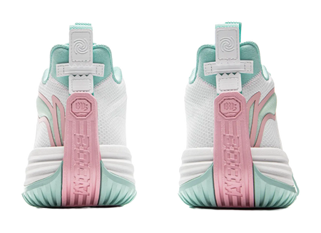 LiNing Storm 10 Cushioning Slip Resistant Breathable Rebound Low Top Basketball Shoes Mens White Green  vjsneaker.com