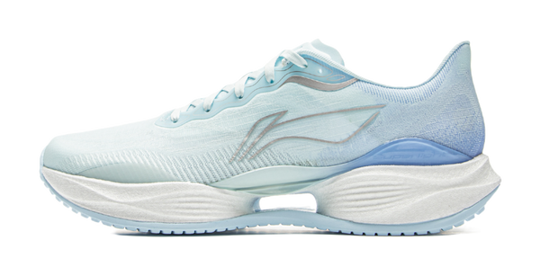 LiNing Super-Light 22 Cushioned Slip-Resistant Low-Top Casual Running Shoes Men's Light Blue 