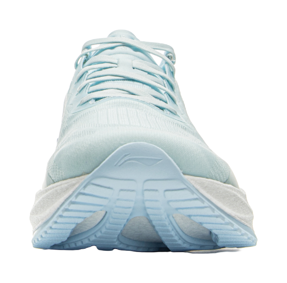 LiNing Super-Light 22 Cushioned Slip-Resistant Low-Top Casual Running Shoes Men's Light Blue 