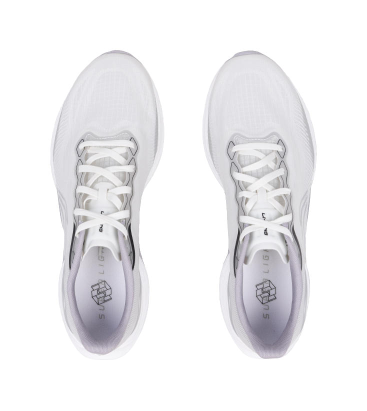 LiNing Super-Light 22 Cushioning Anti-Slip Wear-Resistant Breathability Low-Top Running Shoes Men's Light Lime 