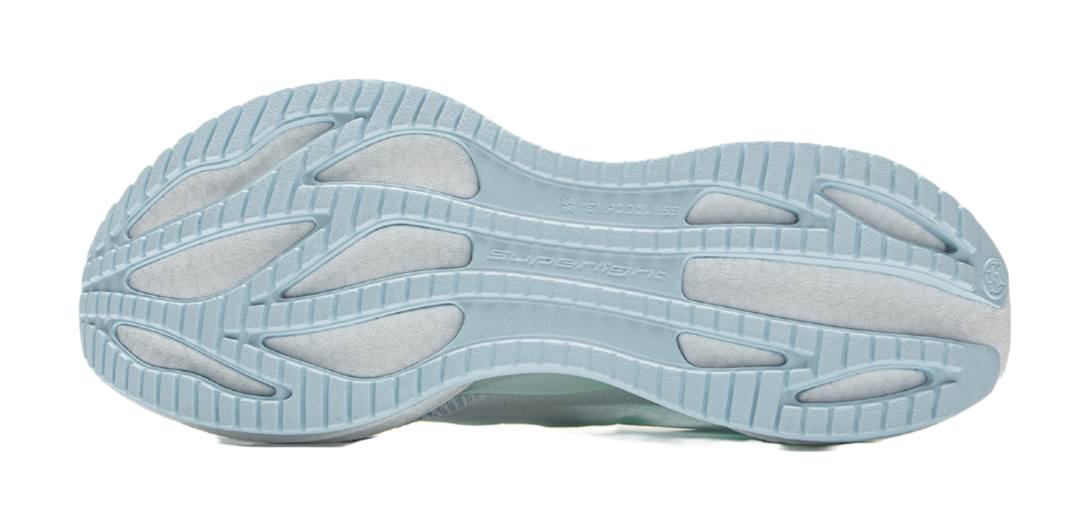 LiNing Super-Light 22 Cushioning Anti-Slip Wear-Resistant Breathability Low-Top Running Shoes Men's White Green Gray 