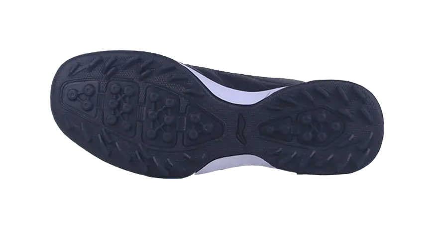 LiNing TF Broken Studs Slip-Resistant Cushioning Wear-Resistant Low-Top Soccer Shoes Black White Kids  vjsneaker.com