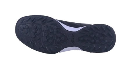 LiNing TF Broken Studs Slip-Resistant Cushioning Wear-Resistant Low-Top Soccer Shoes Black White Kids  vjsneaker.com