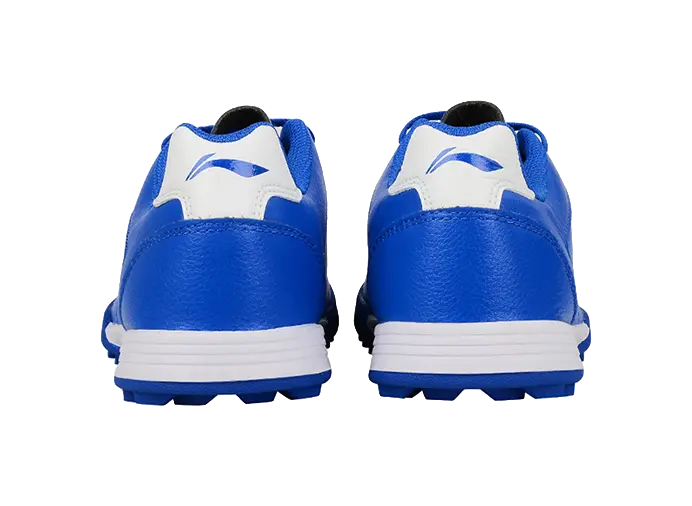 LiNing TF Long Song Collection Slip-Resistant Cushioning Wear-Resistant Low-Top Soccer Shoes Blue White Kids  vjsneaker.com