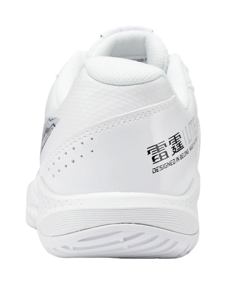 LiNing Thunder LITE Slip Resistant Abrasion Resistant Low top Badminton Shoes Unisex White 
