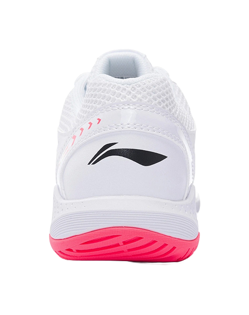 LiNing Thunder Training Slip Resistant And Abrasion Resistant Coverage Support Low top Badminton Shoes Unisex White 