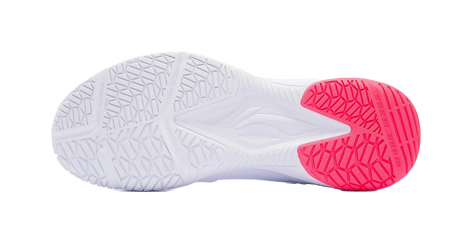 LiNing Thunder Training Slip Resistant And Abrasion Resistant Coverage Support Low top Badminton Shoes Unisex White 