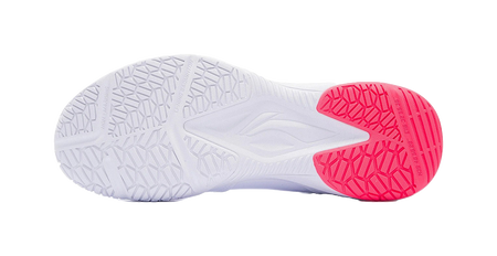 LiNing Thunder Training Slip Resistant And Abrasion Resistant Coverage Support Low top Badminton Shoes Unisex White 