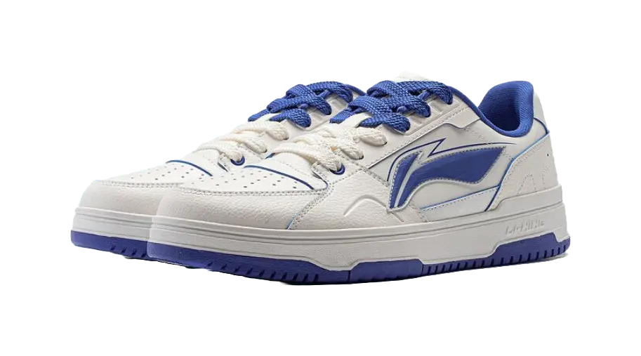 LiNing Tianji 2.0 Slip Resistant, Abrasion Resistant, Lightweight Low top Skateboard Shoes Men's Blue White 