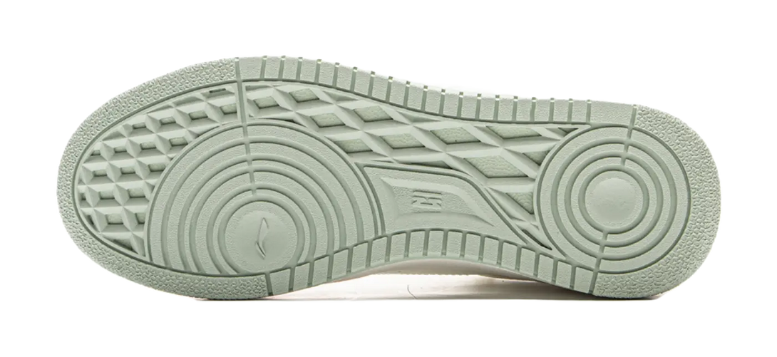 LiNing Tianji Slip Resistant Cushioning Abrasion Resistant Lightweight Low Top Skateboard Shoes Women's Ivory 