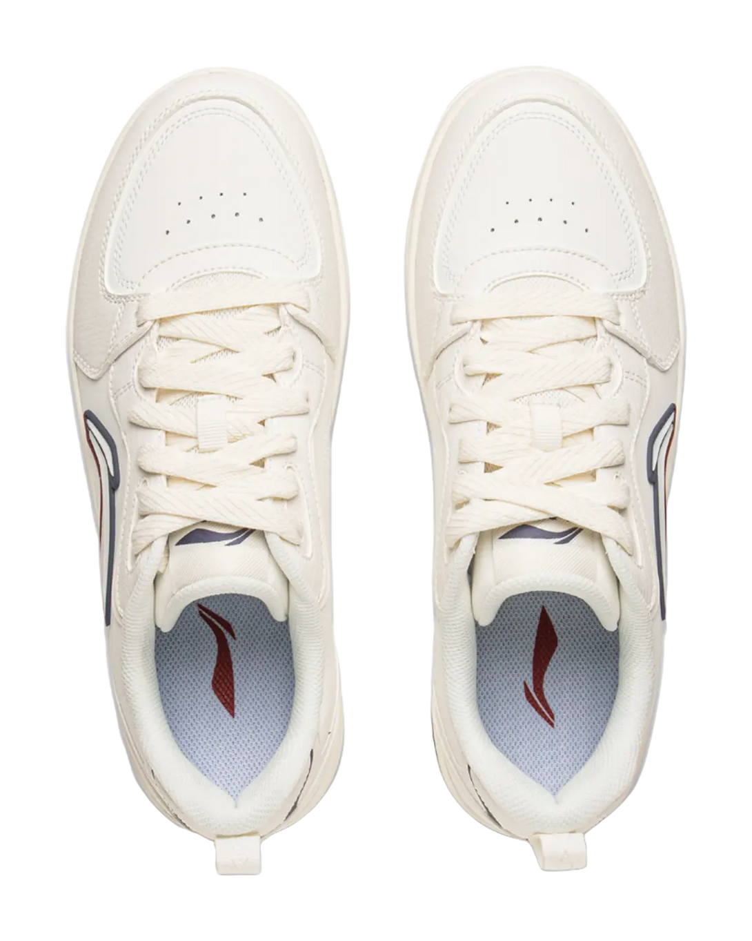 LiNing Tianji Soft Cushioning, Wear Resistant Low Top Skateboard Shoes Men's Ivory 