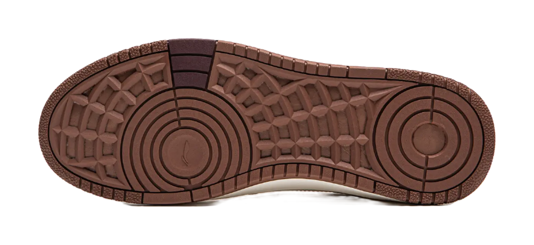 LiNing Tianji Soft Slip Resistant Cushioning Abrasion Resistant Low Top Skateboard Shoes Men's White Red 