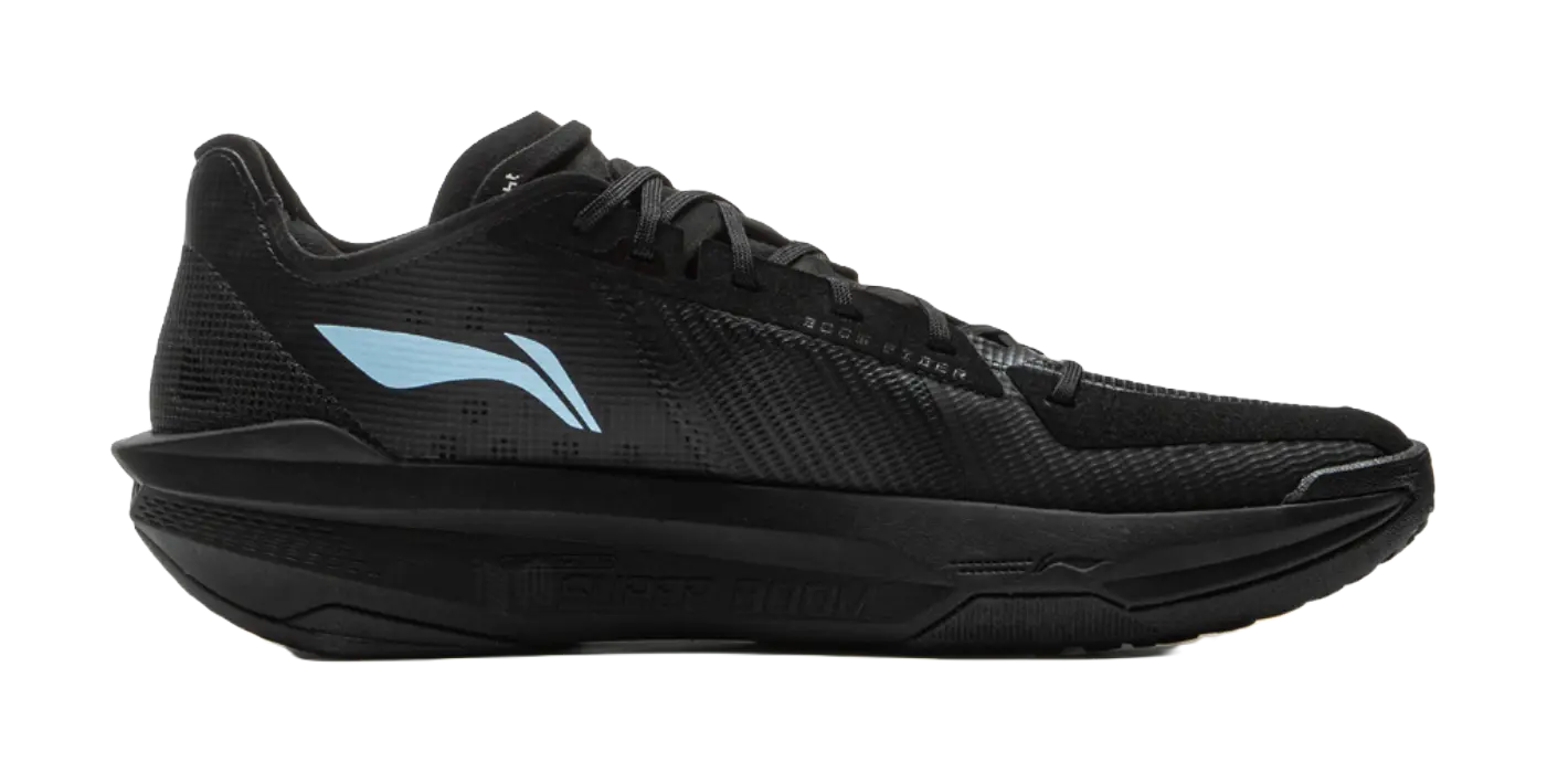 LiNing ULTRALIGHT Cushioning, Slip Resistant, Abrasion Resistant, Rebound Grip Low Top Basketball Shoes Mens Black  vjsneaker.com
