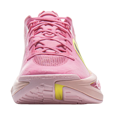LiNing ULTRALIGHT Cushioning, Slip Resistant, Abrasion Resistant, Rebound Grip Low Top Basketball Shoes Mens Pink  vjsneaker.com