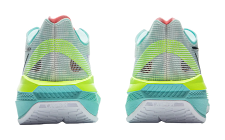 LiNing Ultra Light Cushioned Slip-Resistant Lightweight Low-Top Basketball Shoes Mens White Green  vjsneaker.com