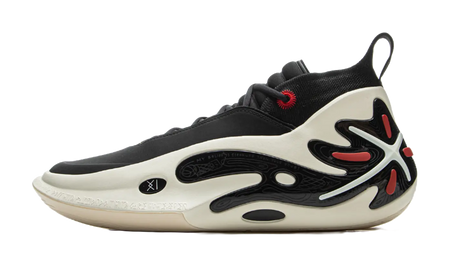 LiNing WOW 11 Way Of Wade 11 - Black White Basketball Shoes for Men 