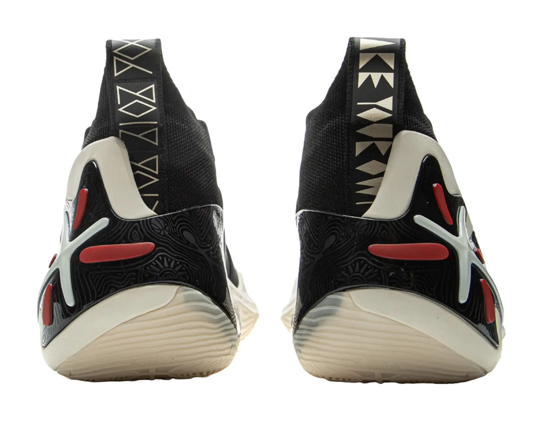 LiNing WOW 11 Way Of Wade 11 - Black White Basketball Shoes for Men 