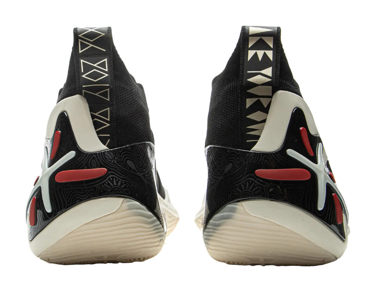 LiNing WOW 11 Way Of Wade 11 - Black White Basketball Shoes for Men 