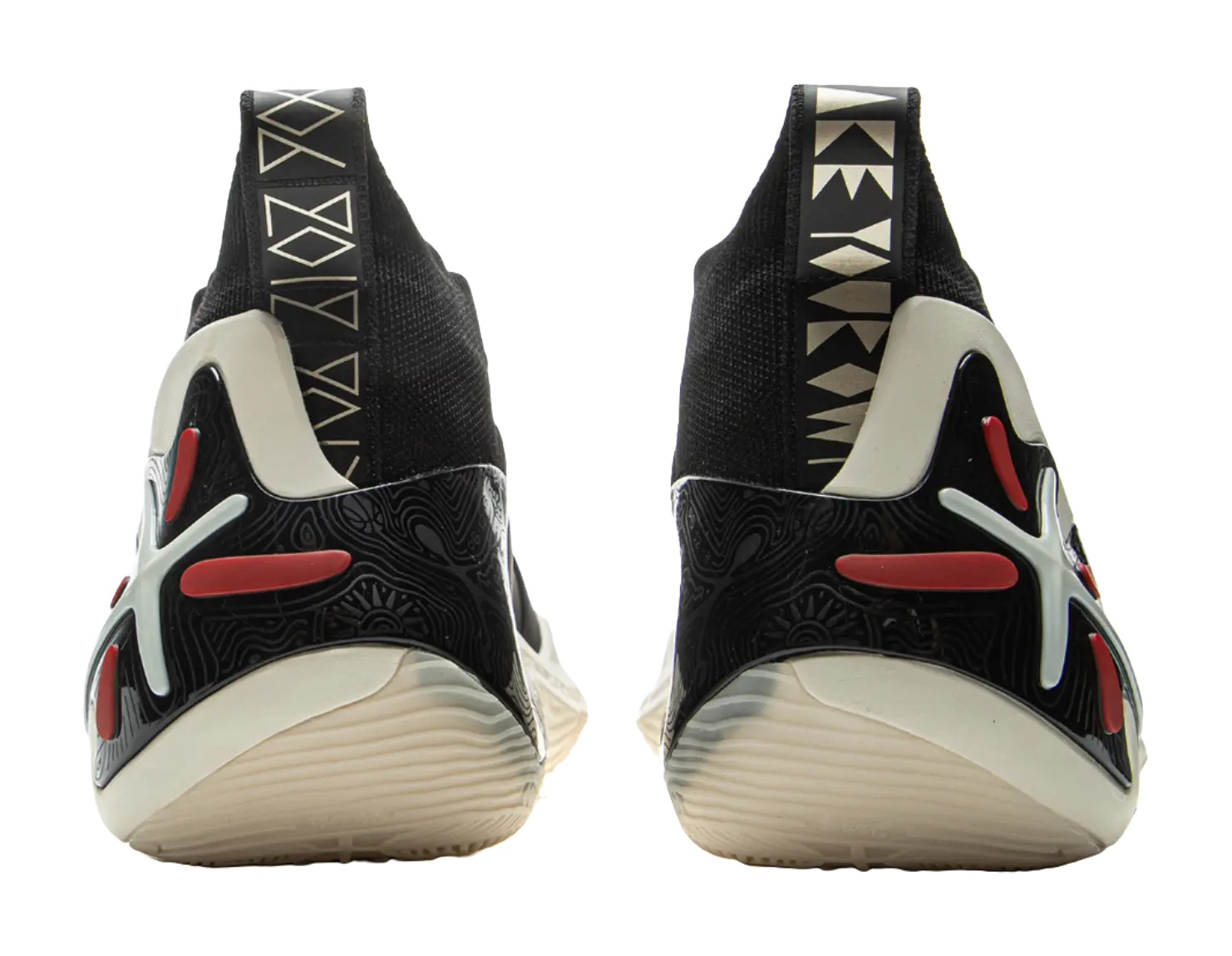 LiNing WOW 11 Way Of Wade 11 - Black White Basketball Shoes for Men 