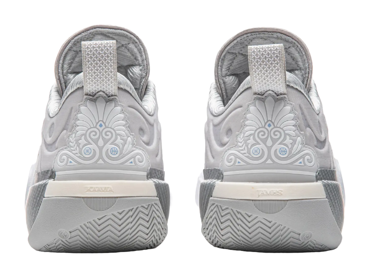 LiNing WOW 12 Way Of Wade 12 DLO - White Gray Basketball Shoes for Men 