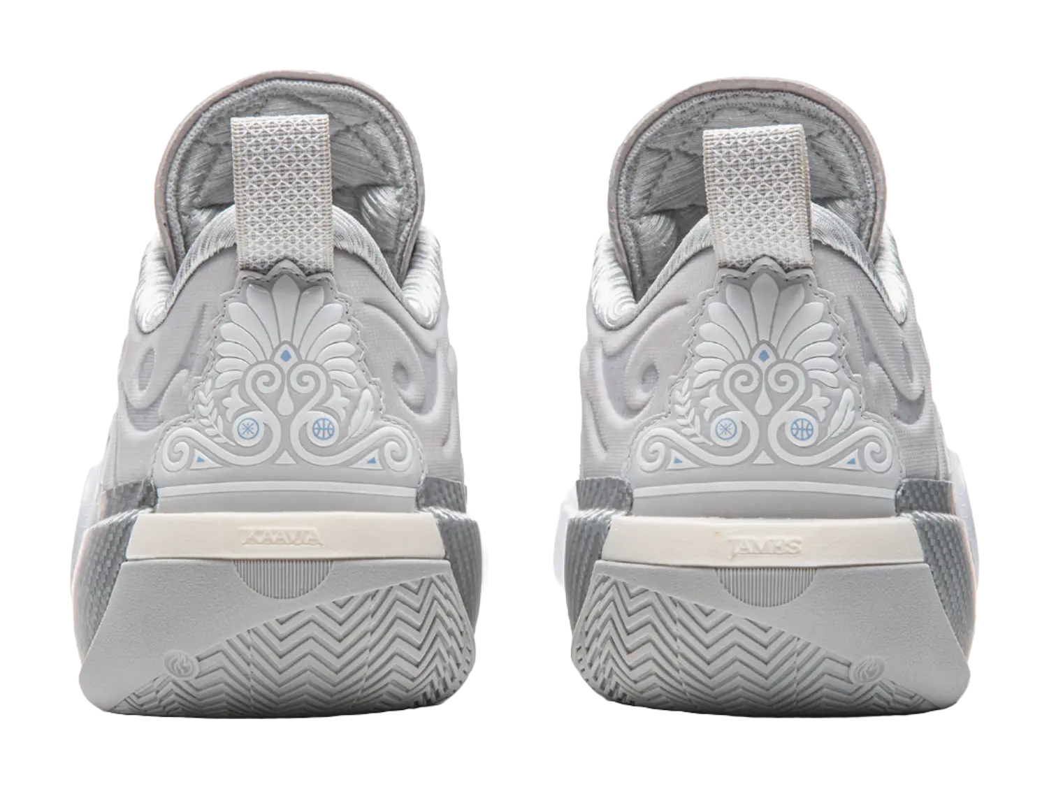 LiNing WOW 12 Way Of Wade 12 DLO - White Gray Basketball Shoes for Men 