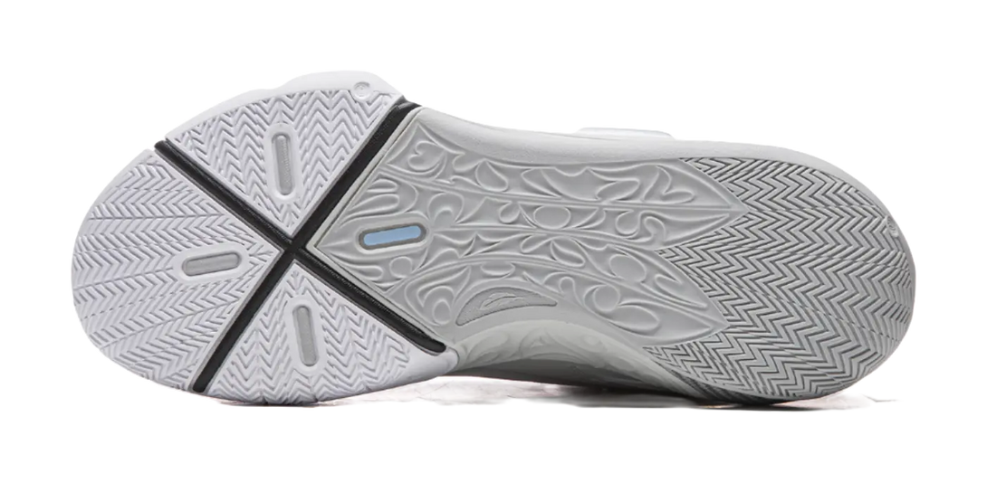 LiNing WOW 12 Way Of Wade 12 DLO - White Gray Basketball Shoes for Men 