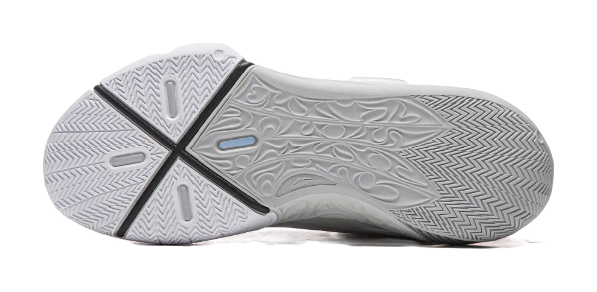 LiNing WOW 12 Way Of Wade 12 DLO - White Gray Basketball Shoes for Men 