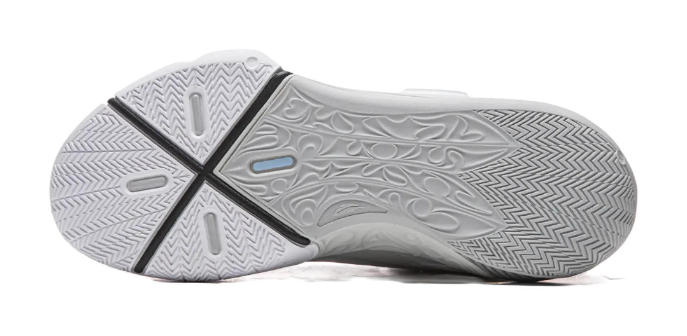 LiNing WOW 12 Way Of Wade 12 DLO - White Gray Basketball Shoes for Men 