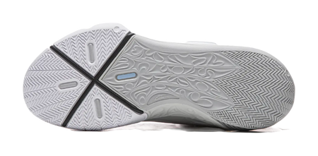 LiNing WOW 12 Way Of Wade 12 DLO - White Gray Basketball Shoes for Men 