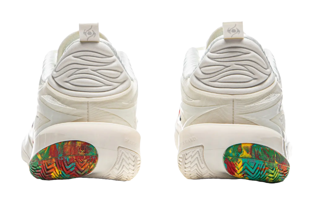 LiNing Wade 808 5Ultra V2 Fireworks - Champagne White Basketball Shoes for Men 