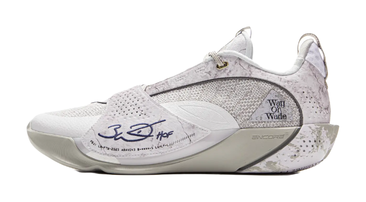 LiNing Wade All City 13 ENCORE - White Gray Basketball Shoes for Men 