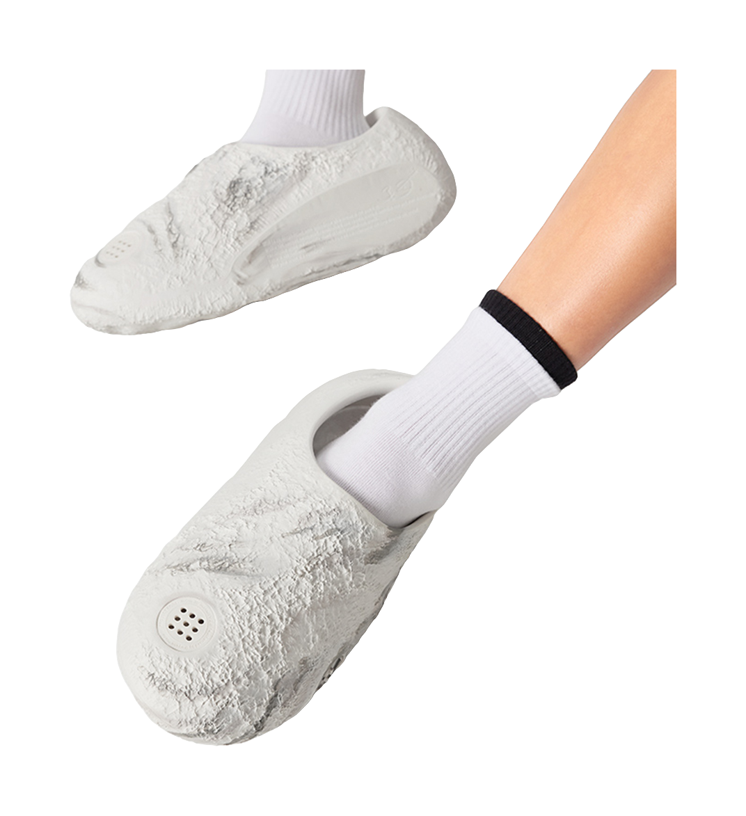 LiNing Wade LUNAR ROCK Cushioning Abrasion Resistant Lightweight Rebound Low top Casual Shoes Men's White Gray 