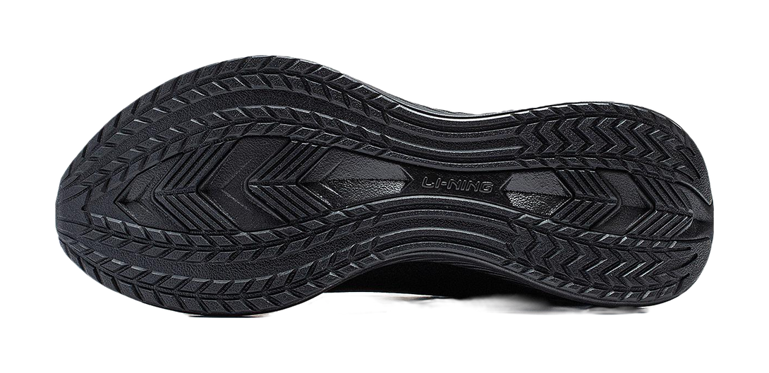 LiNing Wave V2 Shock Absorbers Slip Resistant Abrasion Resistant Low top Running Shoes Men's Black 