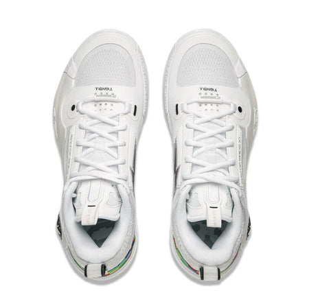 Li-Ning Way of Wade 10 (WOW10) Low 'Pixel' ABAS083-12 - Basketball Shoes Men's White