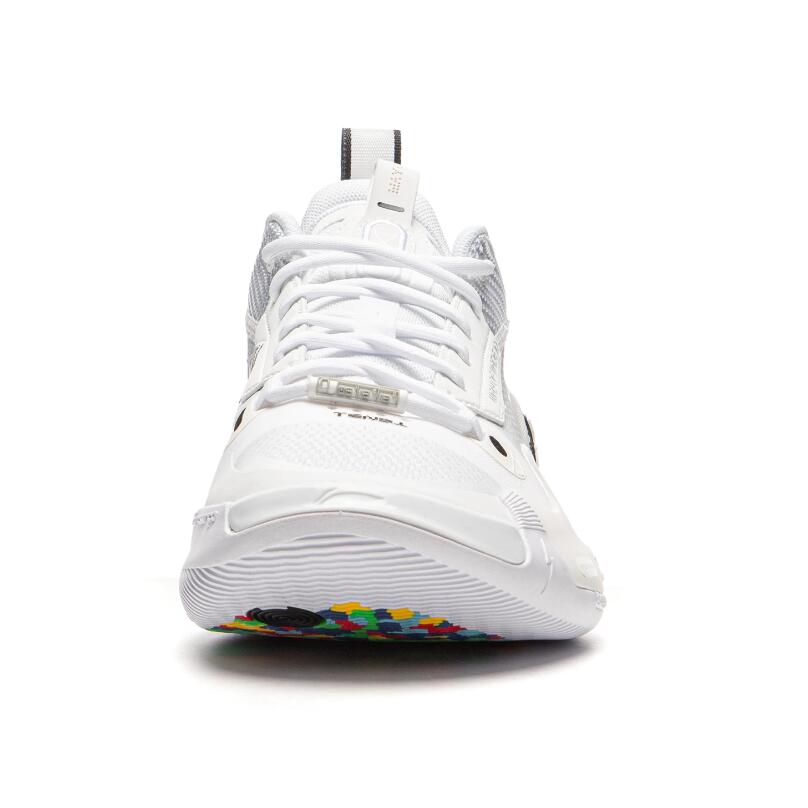 Li-Ning Way of Wade 10 (WOW10) Low 'Pixel' ABAS083-12 - Basketball Shoes Men's White
