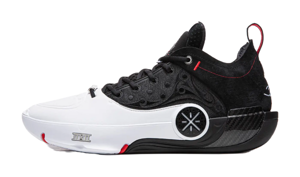 LiNing Way of Wade 12 WOW 12 - Announcement Basketball Shoes Mens Black White 