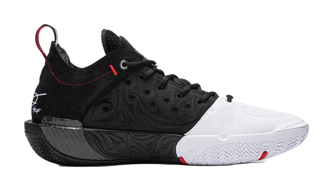 LiNing Way of Wade 12 WOW 12 - Announcement Basketball Shoes Mens Black White 