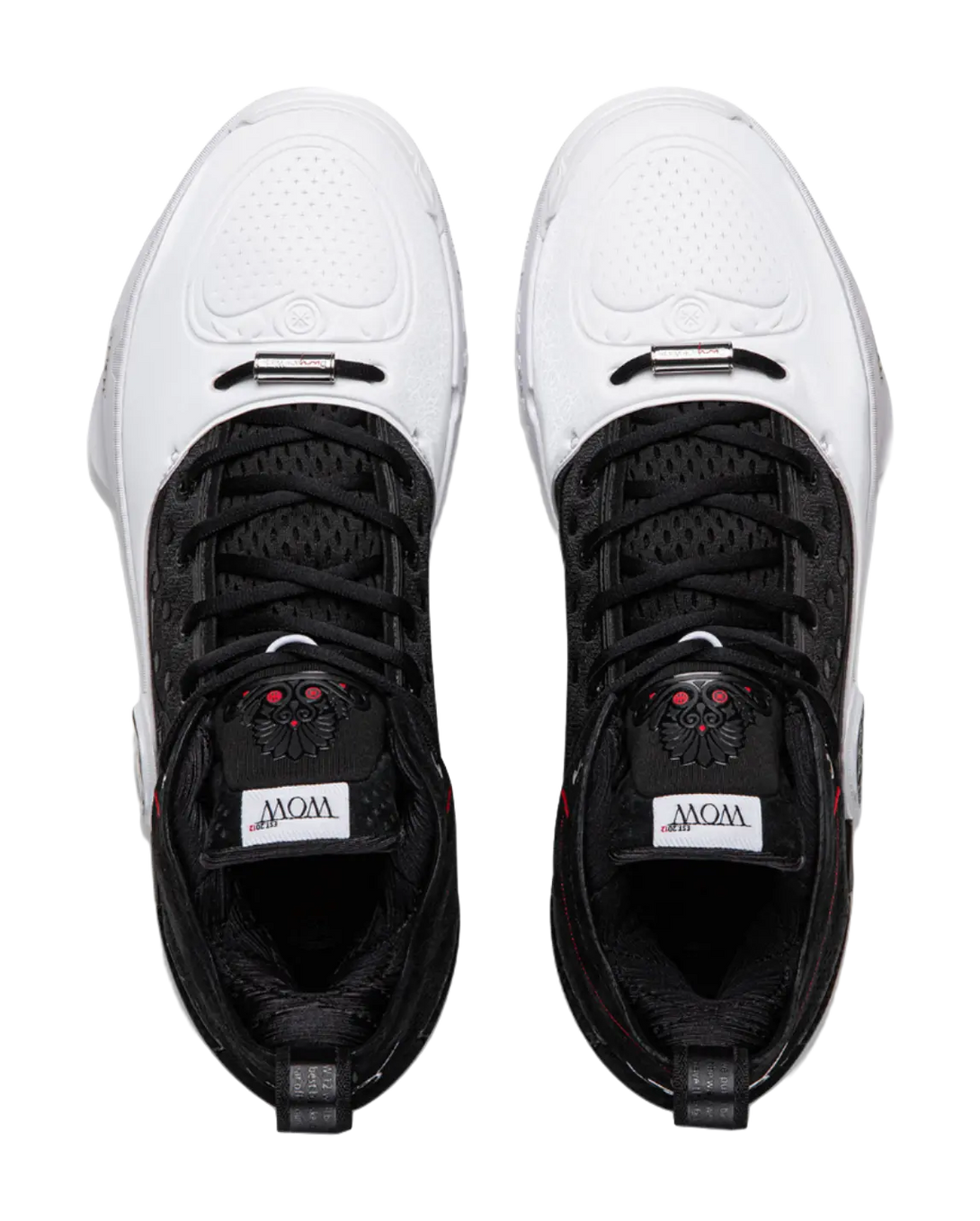 LiNing Way of Wade 12 WOW 12 - Announcement Basketball Shoes Mens Black White 